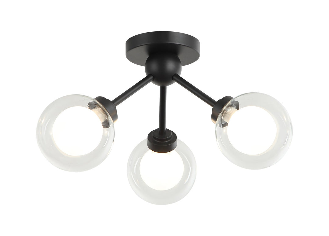 Matteo Canada - X33003MB - LED Chandelier - Solaris - Matte Black