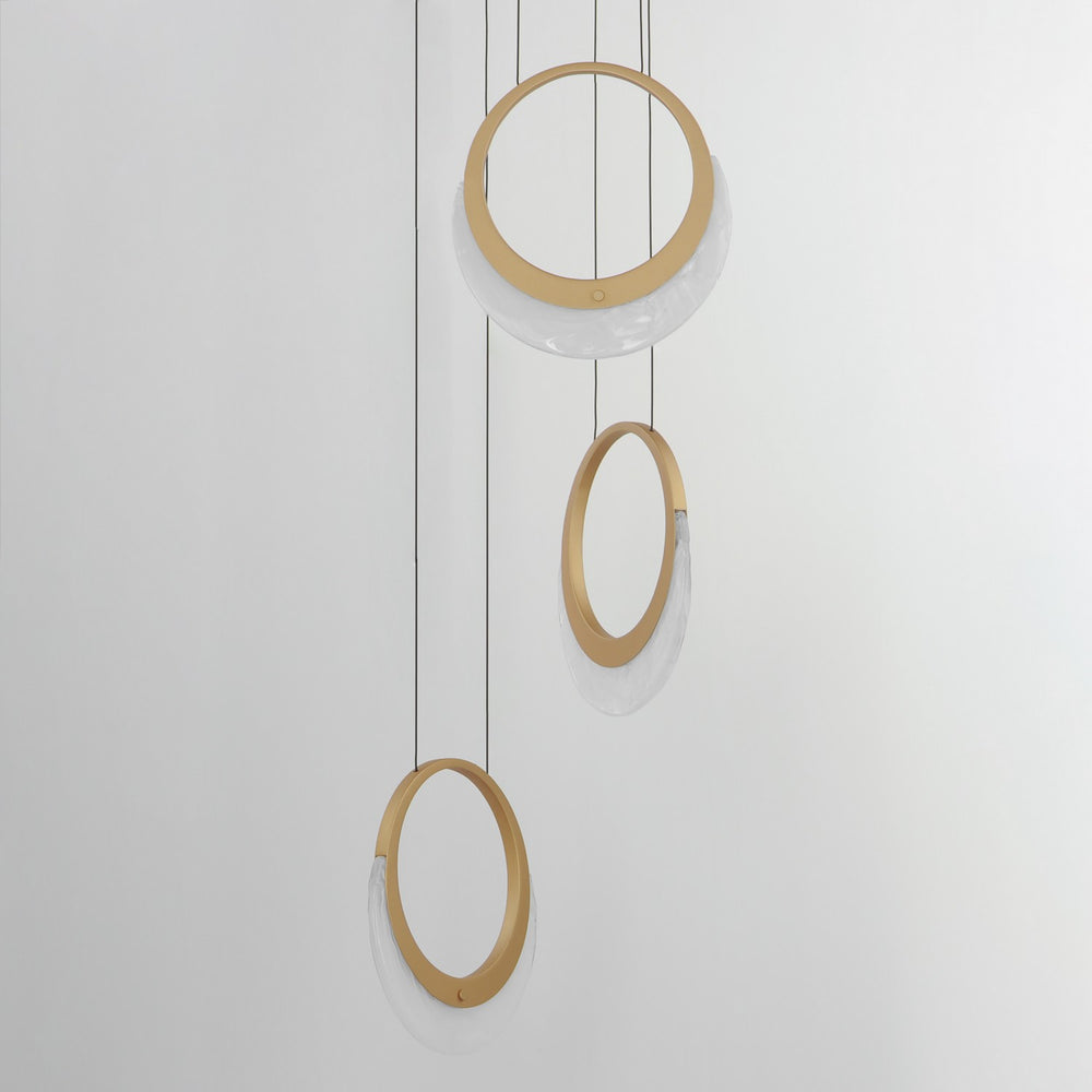 ET2 - E23913-112GLD - LED Pendant - Lyra - Gold