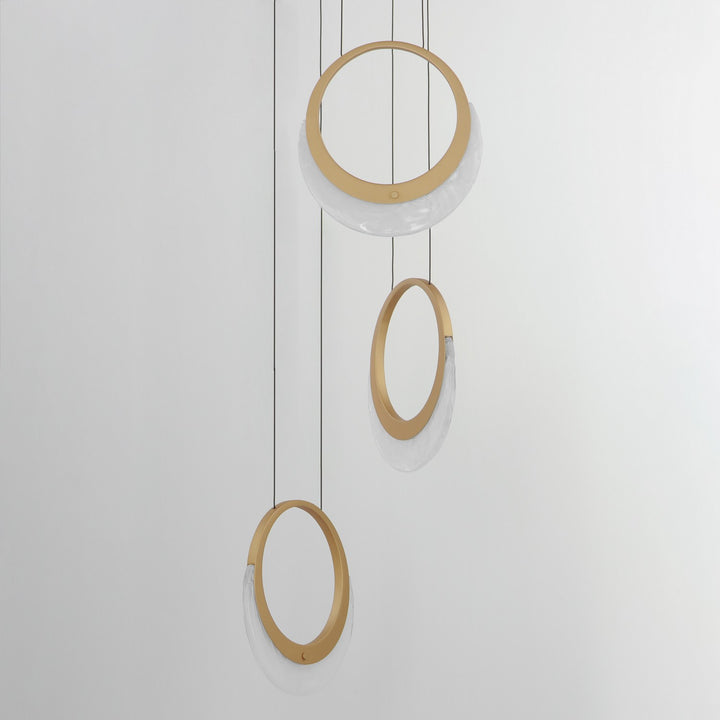 ET2 - E23913-112GLD - LED Pendant - Lyra - Gold
