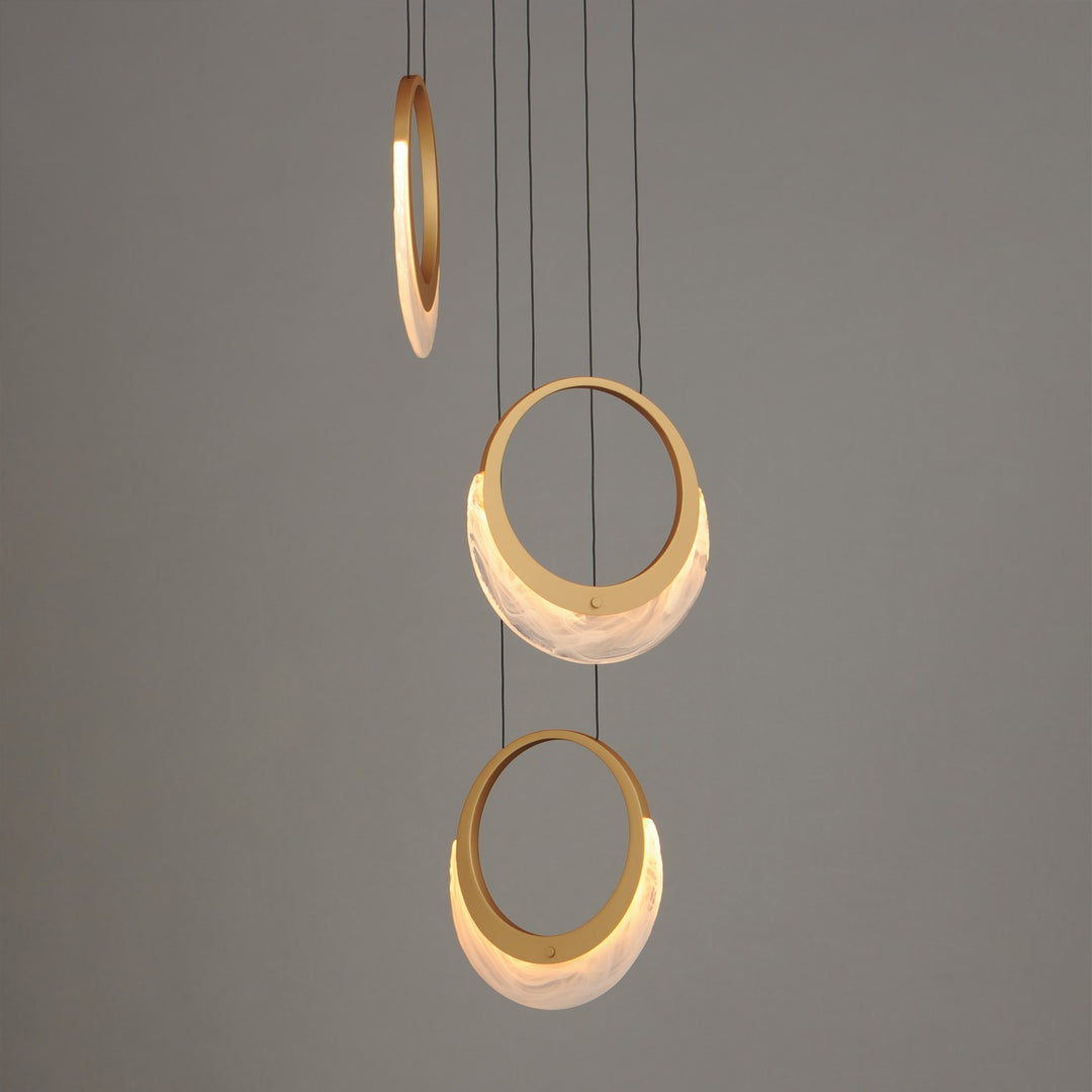 ET2 - E23913-112GLD - LED Pendant - Lyra - Gold
