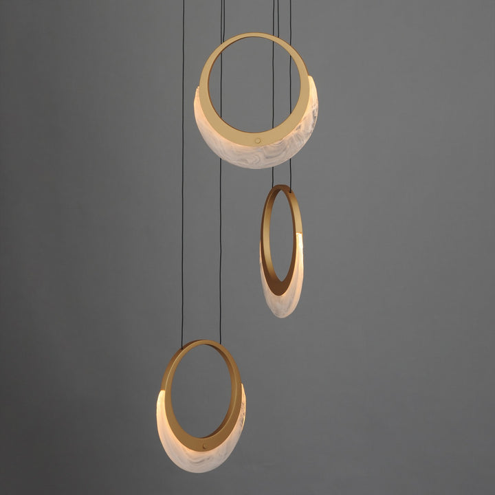 ET2 - E23913-112GLD - LED Pendant - Lyra - Gold