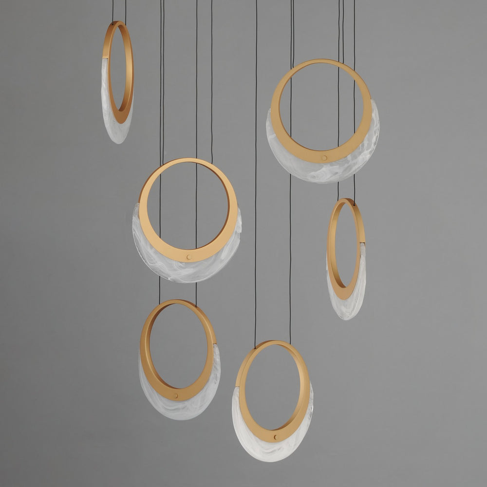 ET2 - E23916-112GLD - LED Pendant - Lyra - Gold