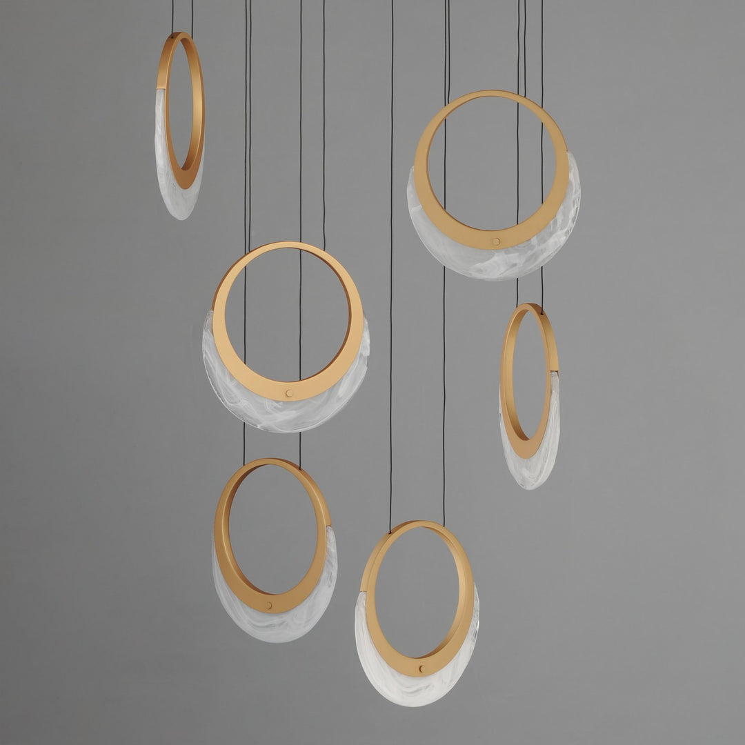 ET2 - E23916-112GLD - LED Pendant - Lyra - Gold