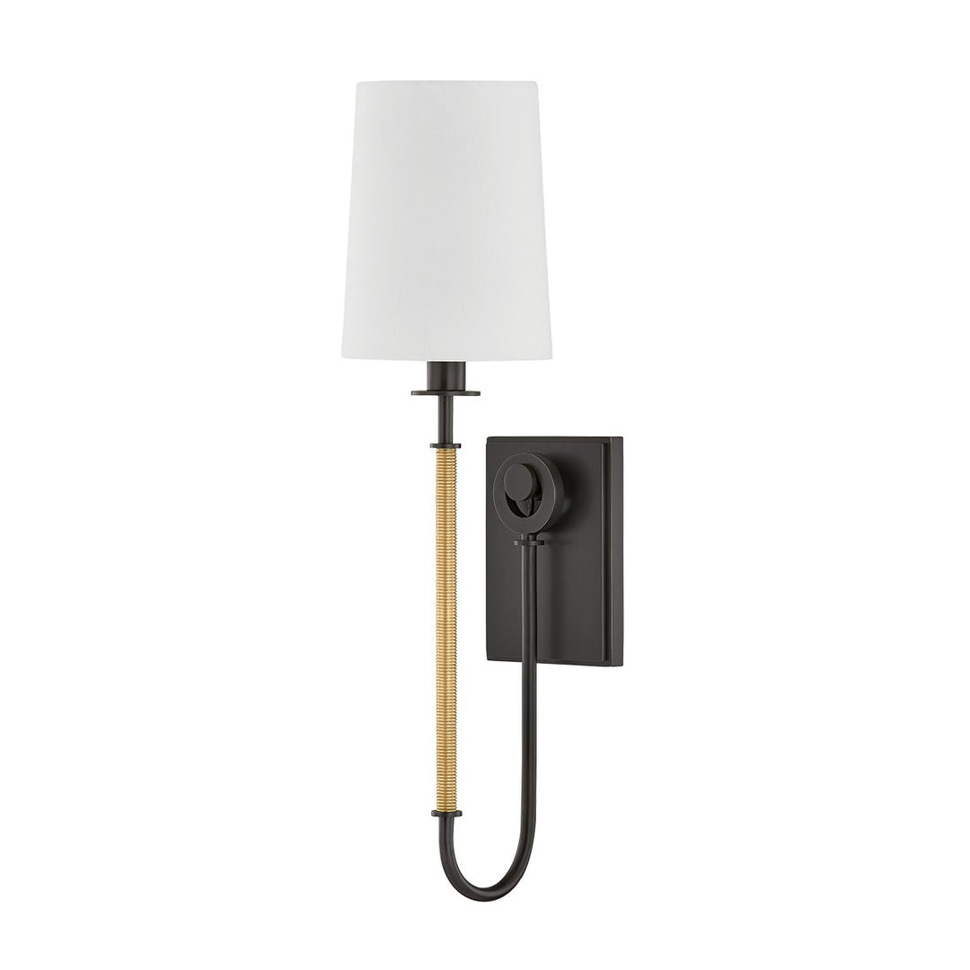 Hudson Valley Canada - 2071-AGB/DB - One Light Wall Sconce - Glenmont - Aged Brass