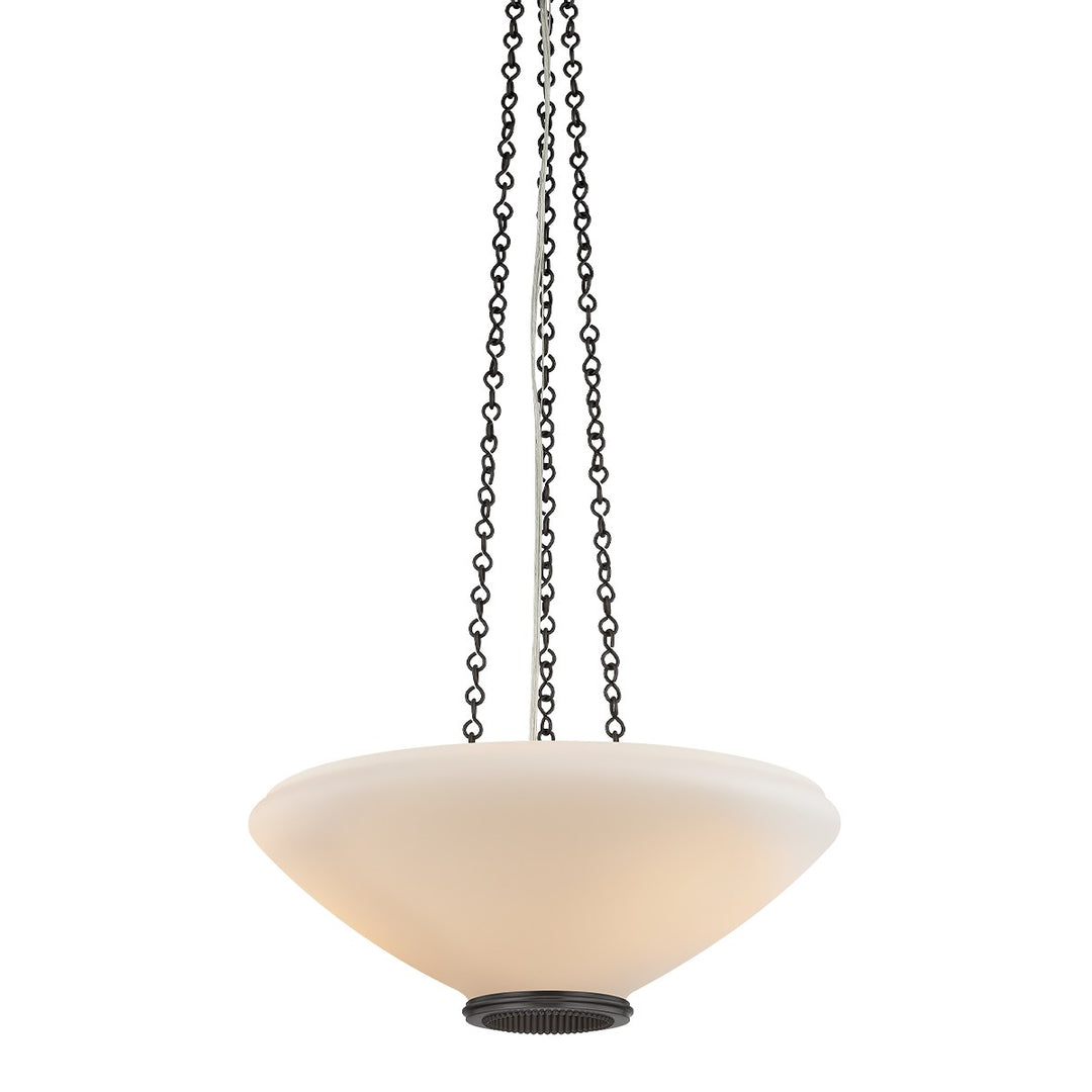 Awosting Three Light Pendant in Distressed Bronze - available from The Lighting Shoppe, trusted by Canadian homeowners