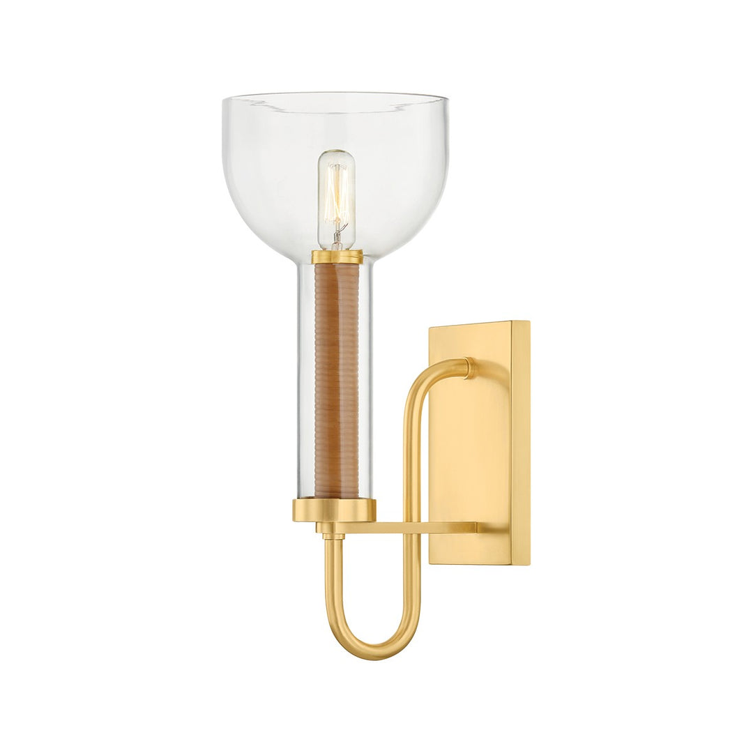 Hudson Valley Canada - 2615-AGB - One Light Wall Sconce - Narrowsburg - Aged Brass