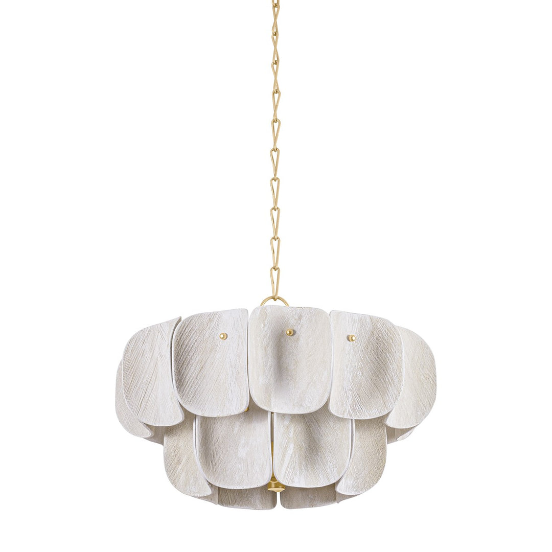 Amalfi Eight Light Chandelier in Vintage Gold Leaf - available from The Lighting Shoppe, trusted by Canadian homeowners