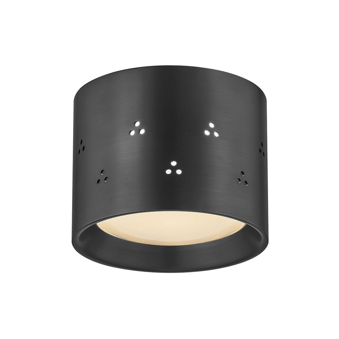 Edisto LED Flush Mount in Distressed Bronze - available from The Lighting Shoppe, trusted by Canadian homeowners