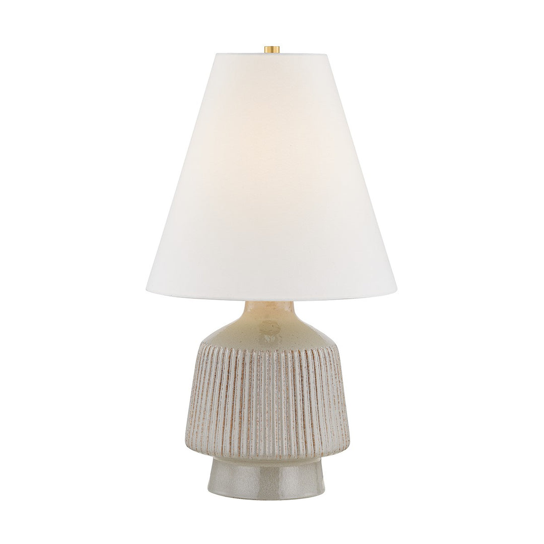 Hudson Valley Canada - CBL5128-AGB/CCN - One Light Table Lamp - King - Aged Brass
