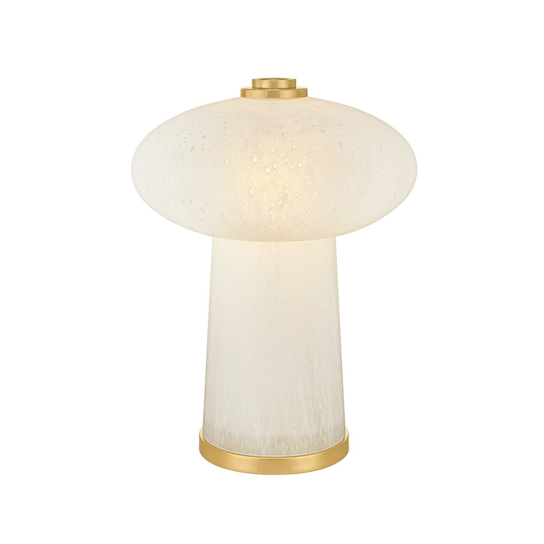Fords LED Table Lamp in Aged Brass - available from The Lighting Shoppe, trusted by Canadian homeowners