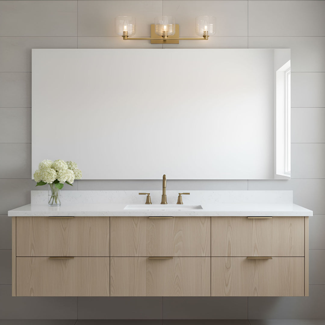 Visual Comfort Studio Canada - DJV1113SB - Three Light Vanity - Lochdale - Satin Brass