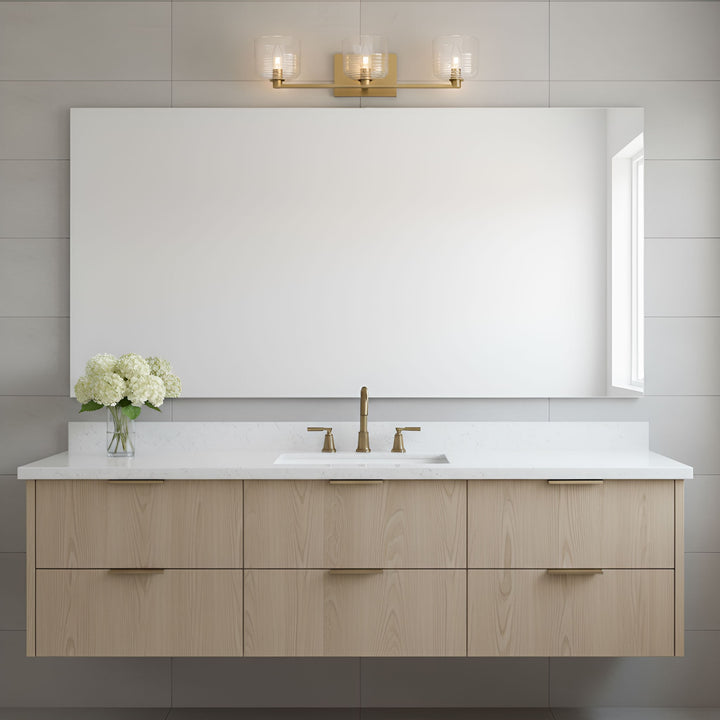 Visual Comfort Studio Canada - DJV1113SB - Three Light Vanity - Lochdale - Satin Brass