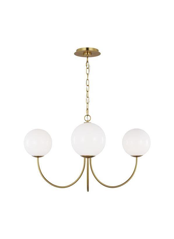 Visual Comfort Studio Canada - KSC1133BBS - Three Light Chandelier - Noemie - Burnished Brass