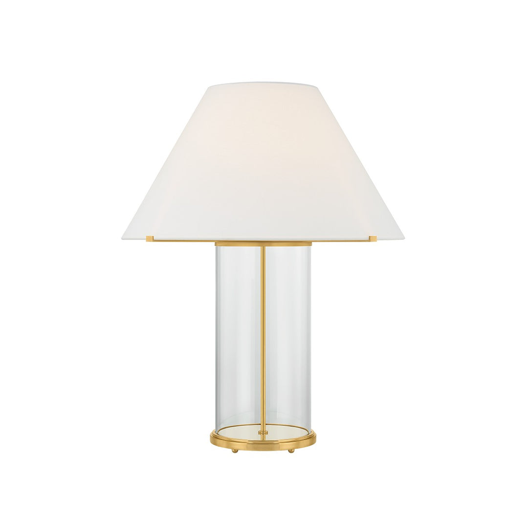 Inglewood One Light Table Lamp in Aged Brass - available from The Lighting Shoppe, trusted by Canadian homeowners