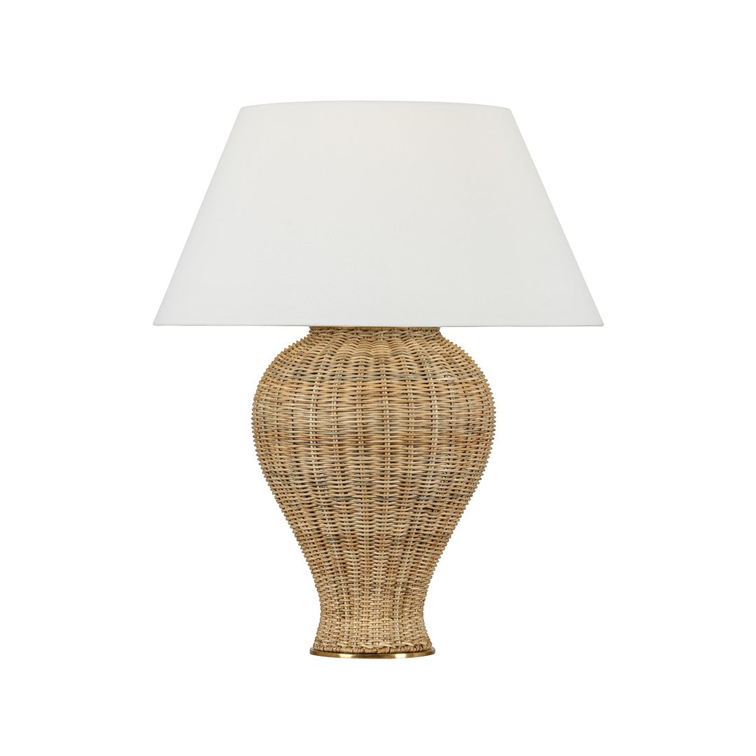 Chatsworth One Light Table Lamp in Aged Brass - available from The Lighting Shoppe, trusted by Canadian homeowners