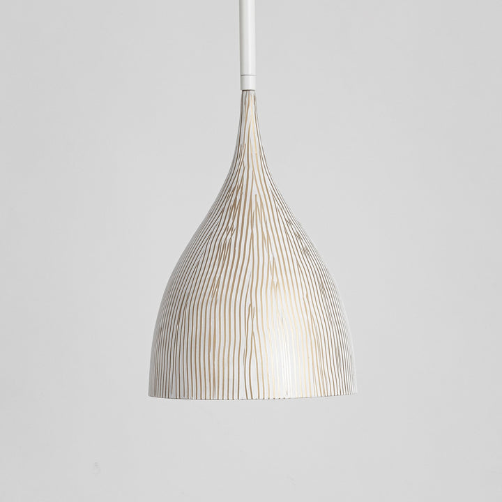 Maxim - 10911WTGLD - One Light Mini Pendant - Fleur - White/Gold
