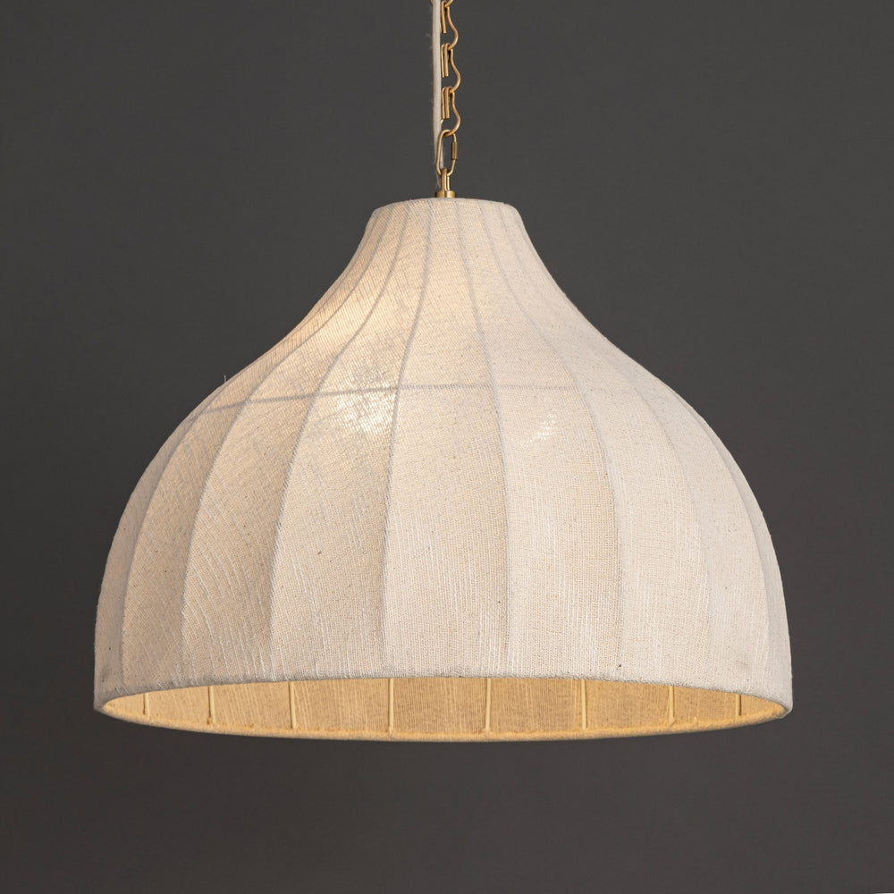 Maxim - 12912LNNAB - One Light Pendant - Hearthveil - Natural Aged Brass