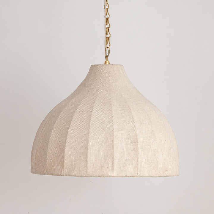 Maxim - 12912LNNAB - One Light Pendant - Hearthveil - Natural Aged Brass