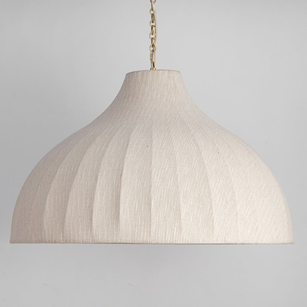 Maxim - 12913LNNAB - Three Light Pendant - Hearthveil - Natural Aged Brass