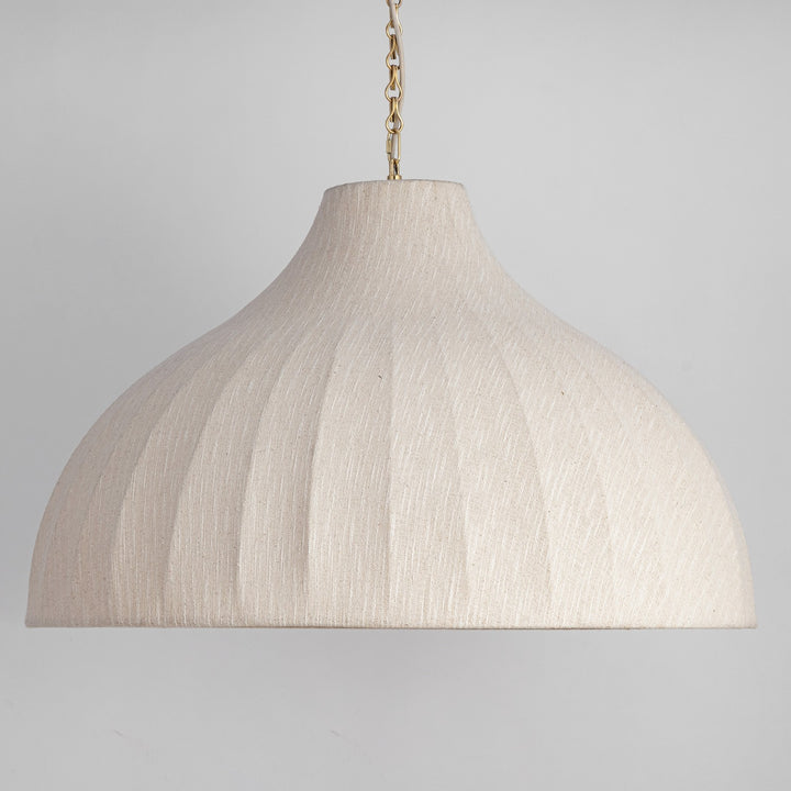 Maxim - 12913LNNAB - Three Light Pendant - Hearthveil - Natural Aged Brass