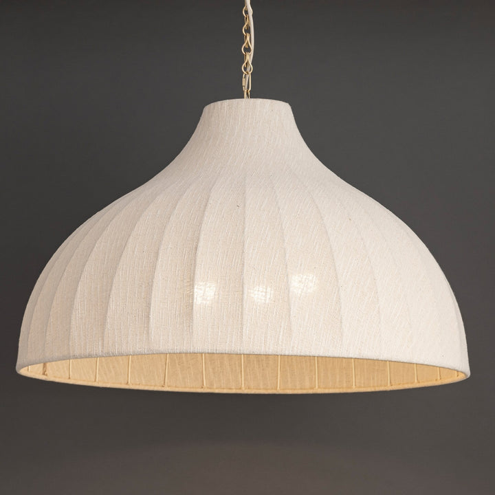 Maxim - 12913LNNAB - Three Light Pendant - Hearthveil - Natural Aged Brass