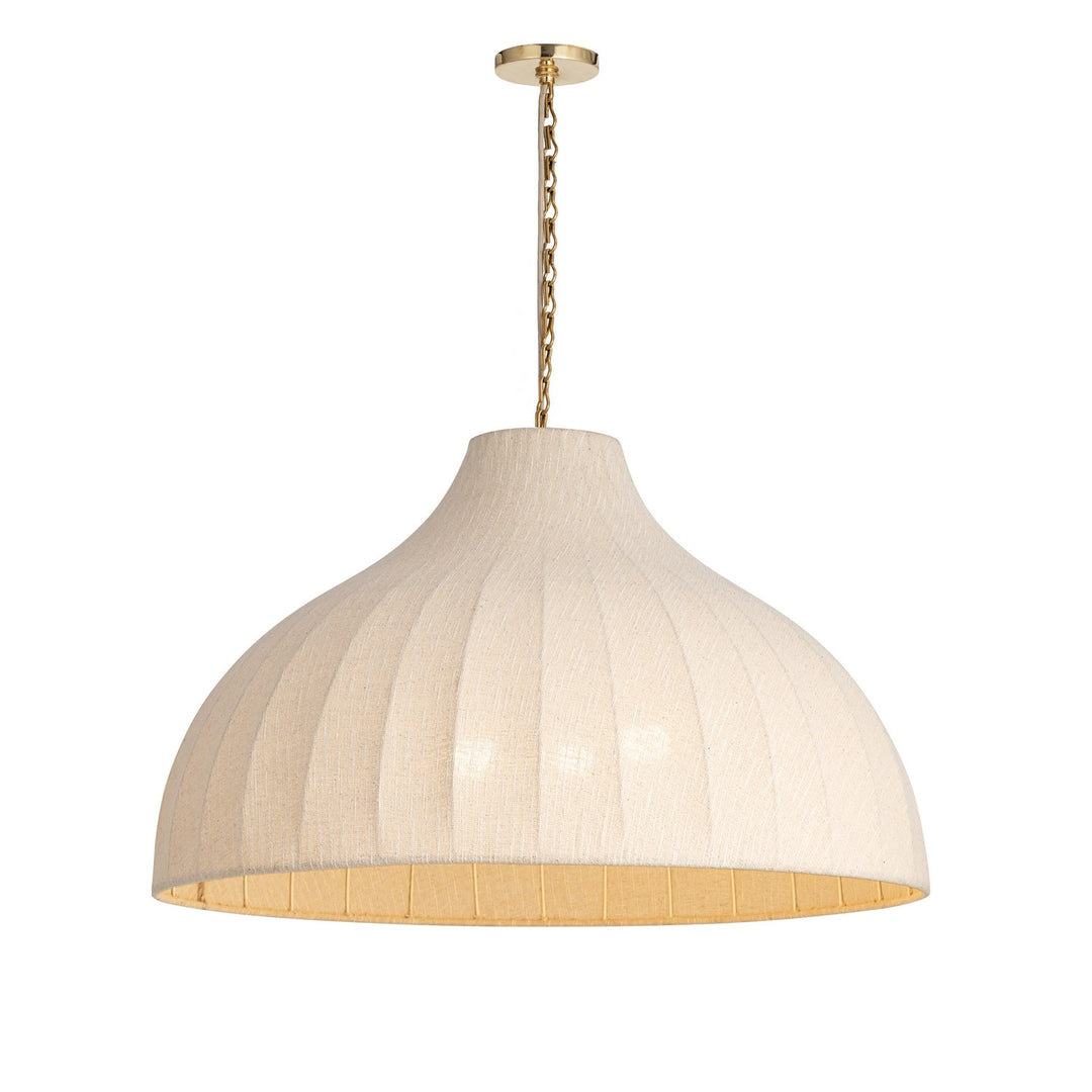 Maxim - 12913LNNAB - Three Light Pendant - Hearthveil - Natural Aged Brass
