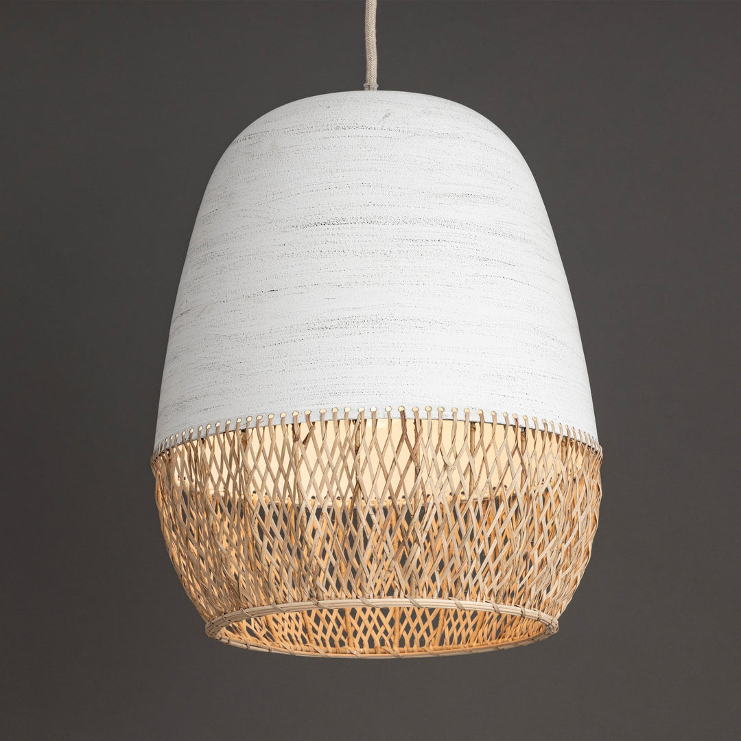 Maxim - 14912NAIV - One Light Pendant - Tamba - Ivory