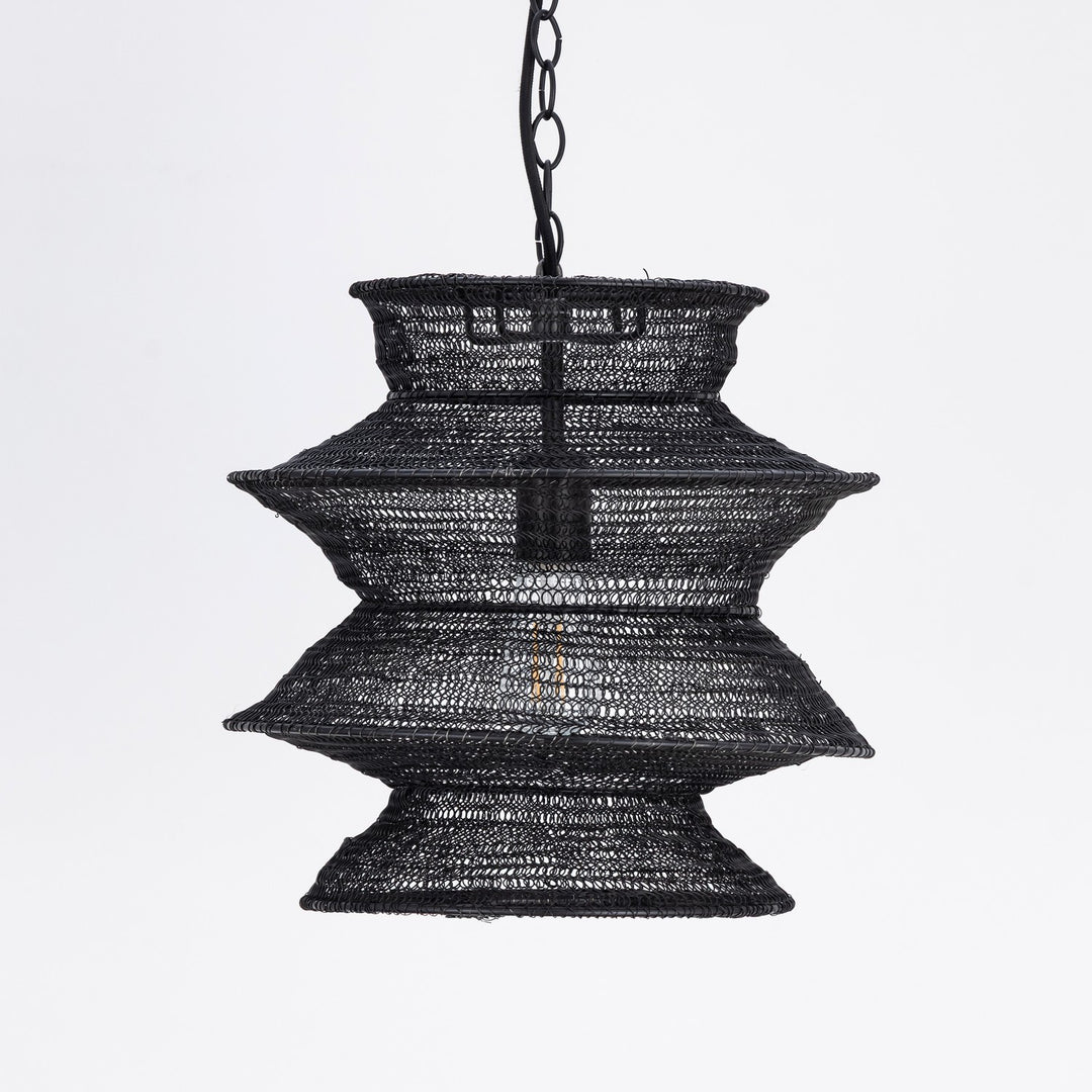 Maxim - 14930BK - One Light Pendant - Krabi - Black