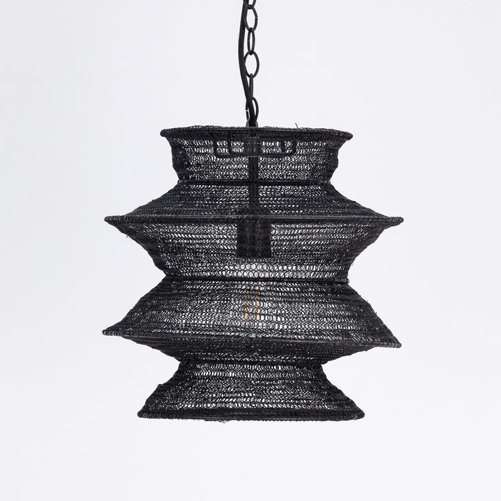 Maxim - 14930BK - One Light Pendant - Krabi - Black