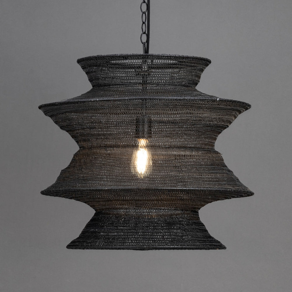 Maxim - 14932BK - One Light Pendant - Krabi - Black