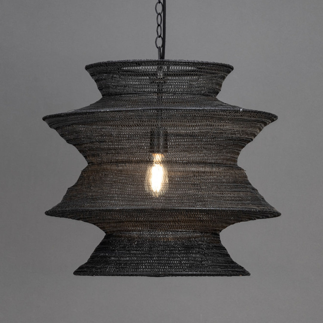 Maxim - 14932BK - One Light Pendant - Krabi - Black