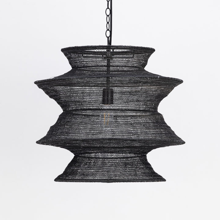 Maxim - 14932BK - One Light Pendant - Krabi - Black