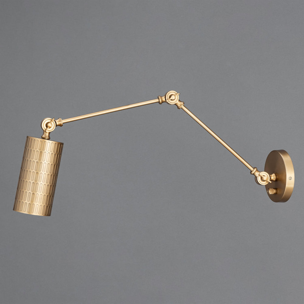 Maxim - 29120WBR - One Light Wall Sconce - Shaka - Weathered Brass