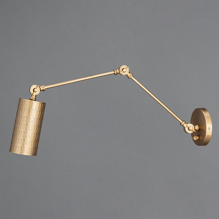 Maxim - 29120WBR - One Light Wall Sconce - Shaka - Weathered Brass
