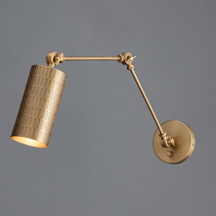 Maxim - 29120WBR - One Light Wall Sconce - Shaka - Weathered Brass