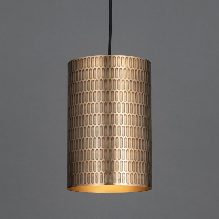 Maxim - 29121WBR - One Light Mini Pendant - Shaka - Weathered Brass