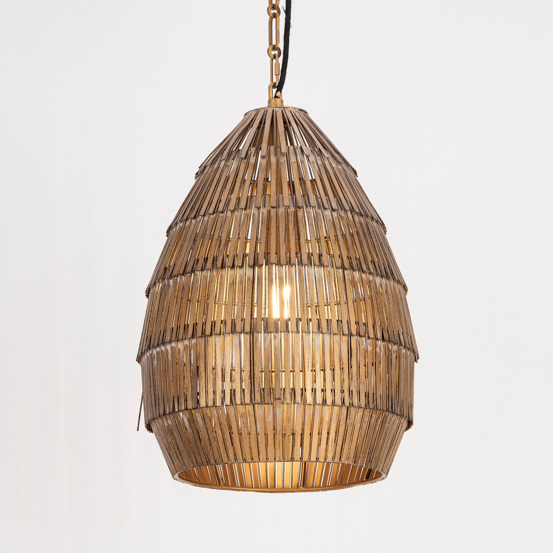 Maxim - 29181AB - One Light Pendant - Gilda - Antique Brass