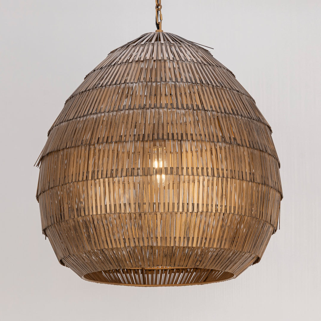 Maxim - 29183AB - One Light Pendant - Gilda - Antique Brass