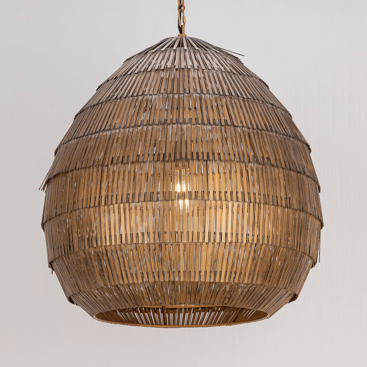Maxim - 29183AB - One Light Pendant - Gilda - Antique Brass