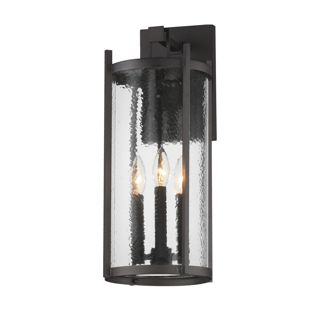 Maxim - 30065HMBK - Three Light Wall Sconce - Belfry - Black