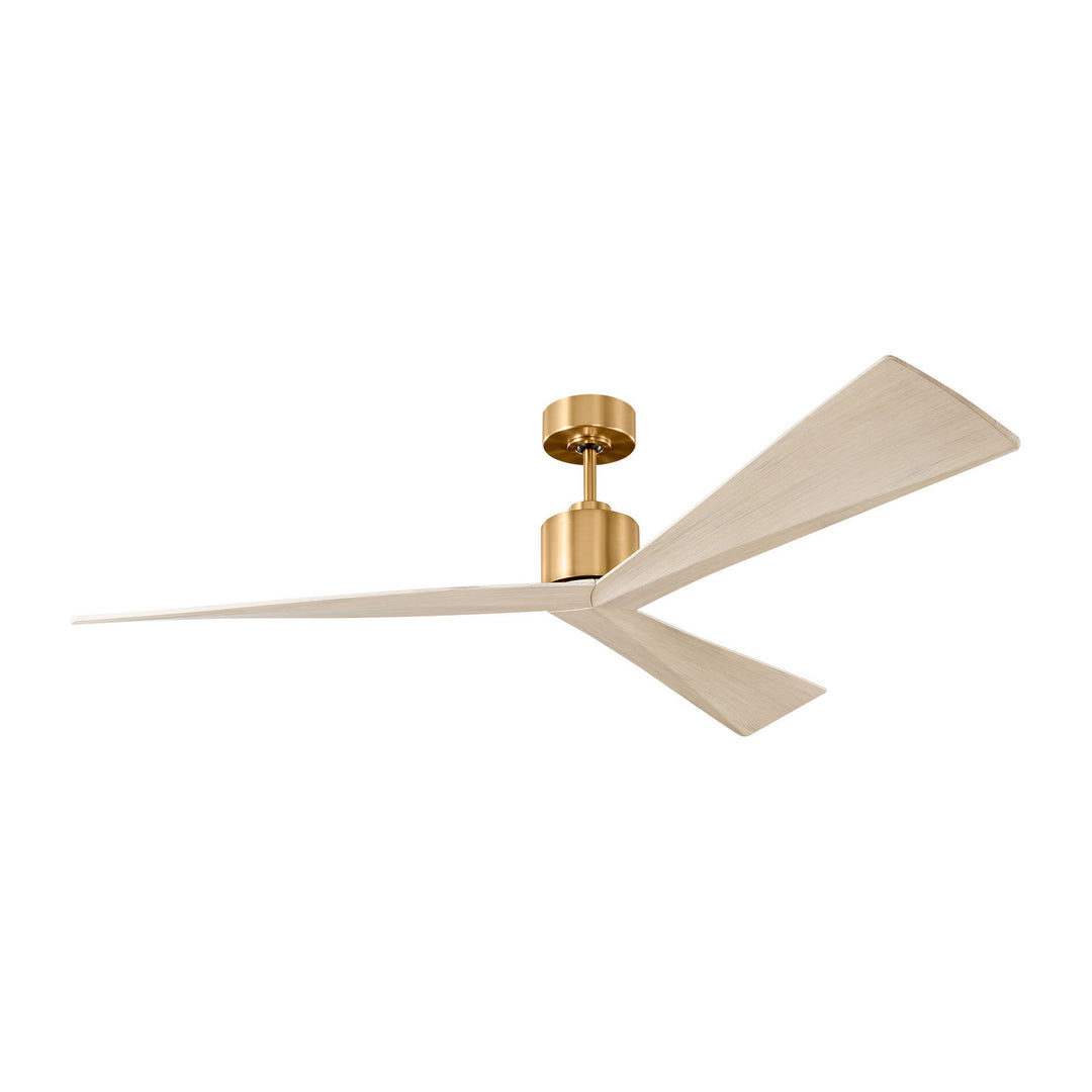 Visual Comfort Fan Canada - 3ADR60BBSWWO - 60" Ceiling Fan - Adler - Burnished Brass