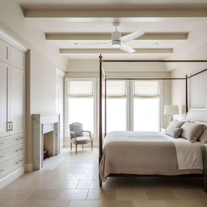 Visual Comfort Fan Canada - 3CGHR56RZWD - 56" Ceiling Fan - Colgin 56 Hugger LED - Matte White