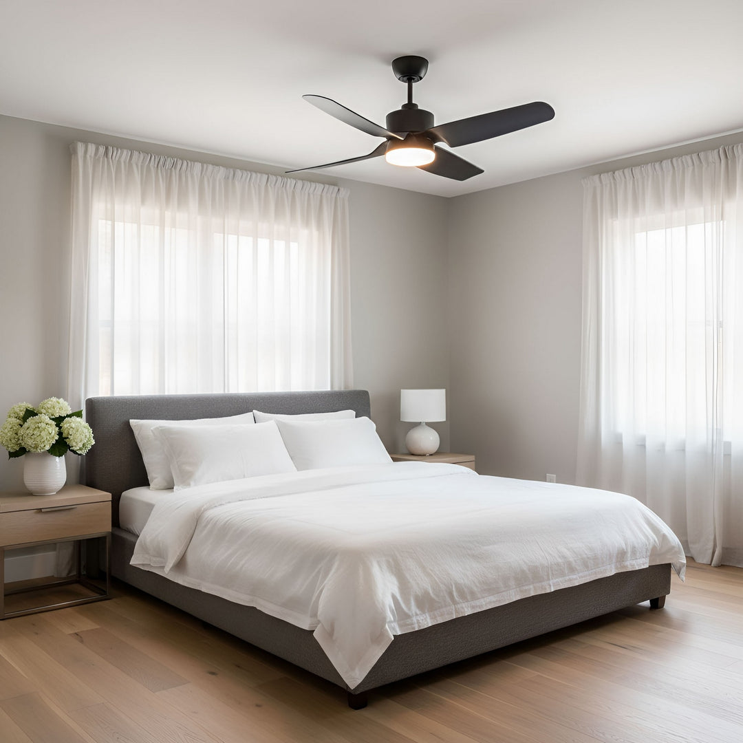 Visual Comfort Fan Canada - 3CGR44MBKD - 44" Ceiling Fan - Colgin 44 LED - Midnight Black