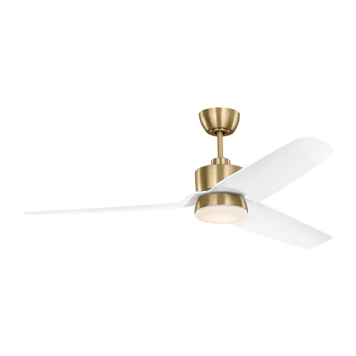 Visual Comfort Fan Canada - 3CGR56SBD - 56" Ceiling Fan - Colgin 56 LED - Satin Brass