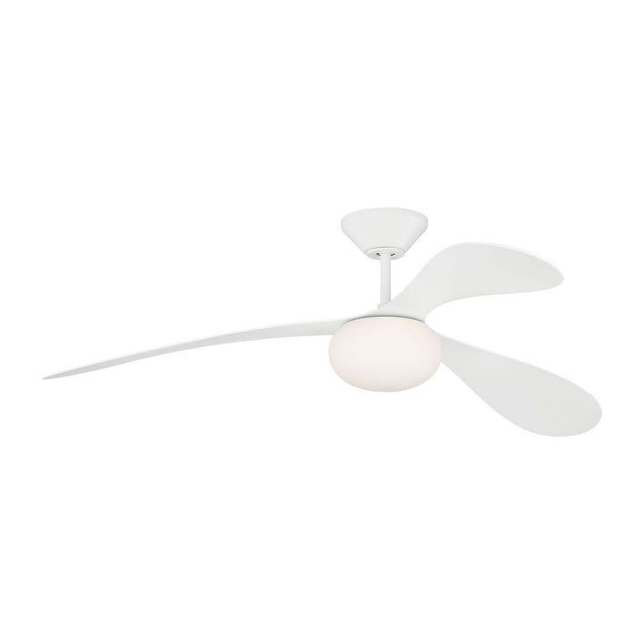 Visual Comfort Fan Canada - 3DPSM58RZWD - 58" Ceiling Fan - Drape Smart 58 LED - Matte White