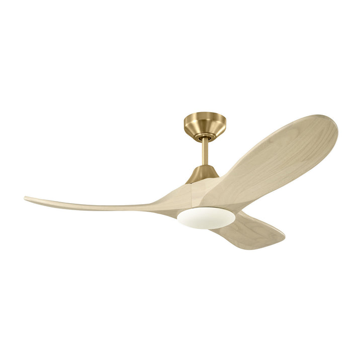 Visual Comfort Fan Canada - 3MAVSM44BBSWWOD - 44" Ceiling Fan - Maverick - Burnished Brass