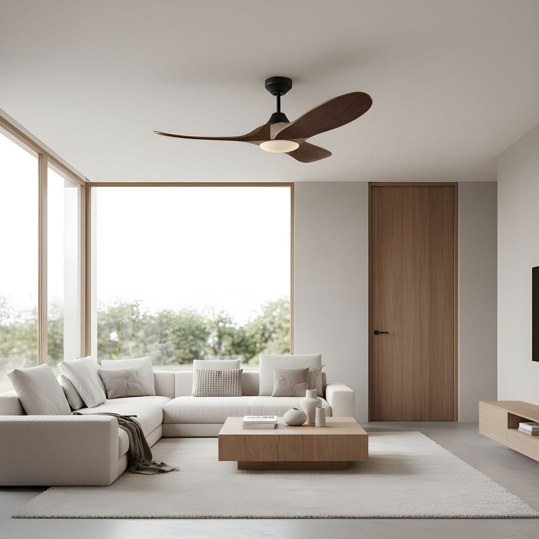 Visual Comfort Fan Canada - 3MAVSM44MBKD - 44" Ceiling Fan - Maverick Smart 44 LED - Midnight Black