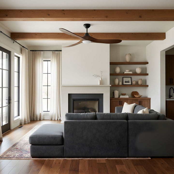 Visual Comfort Fan Canada - 3MAVSM60MBKD - 60" Ceiling Fan - Maverick - Midnight Black