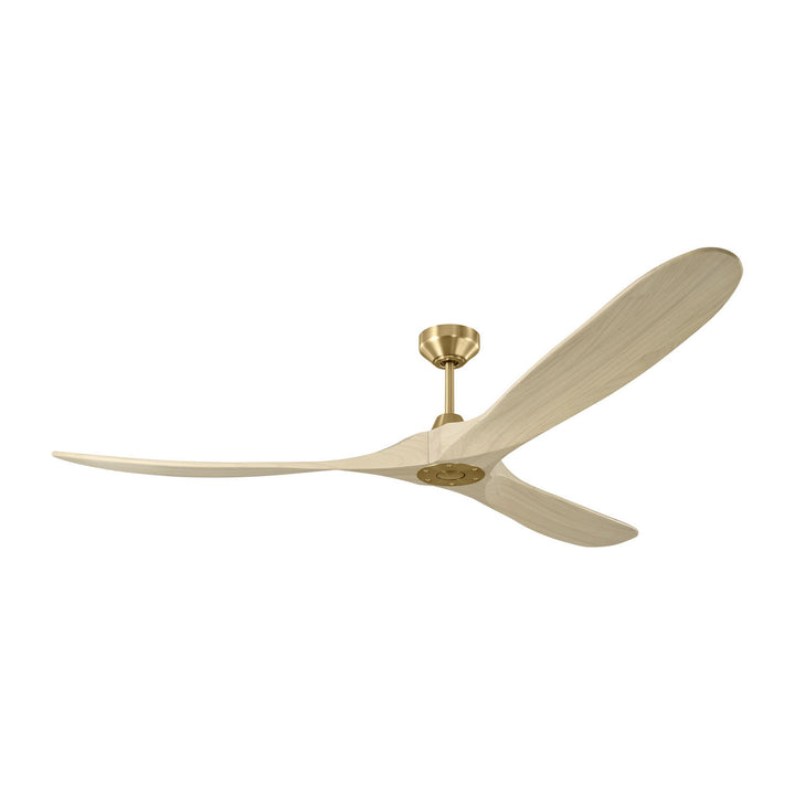 Visual Comfort Fan Canada - 3MAVSM70BBSWWO - 70" Ceiling Fan - Maverick - Burnished Brass