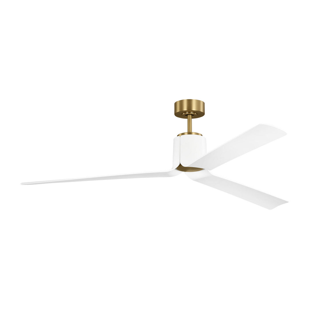 Visual Comfort Fan Canada - 3PESM66BBSD - 66" Ceiling Fan - Peel - Burnished Brass